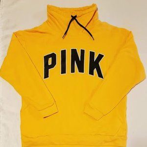 Yellow sweatshirt Women's PINK Victoria Secret Size M
